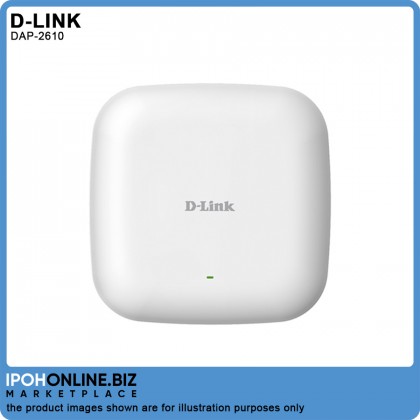 D-Link DAP-2610 Nuclias Connect AC1300 Wave 2 Dual-Band PoE Access Point